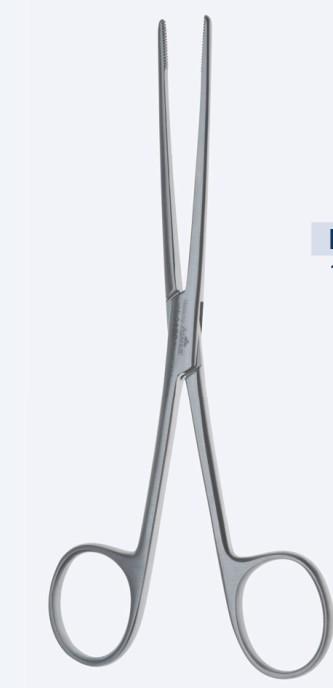 Зажими, хірургічні, для спонжів та операційної білизни, "Lister (Sinus)", для синуса, прямі, довжина 135 мм. Бренд - Asanus Medizintechnik Gmb, Німеччина